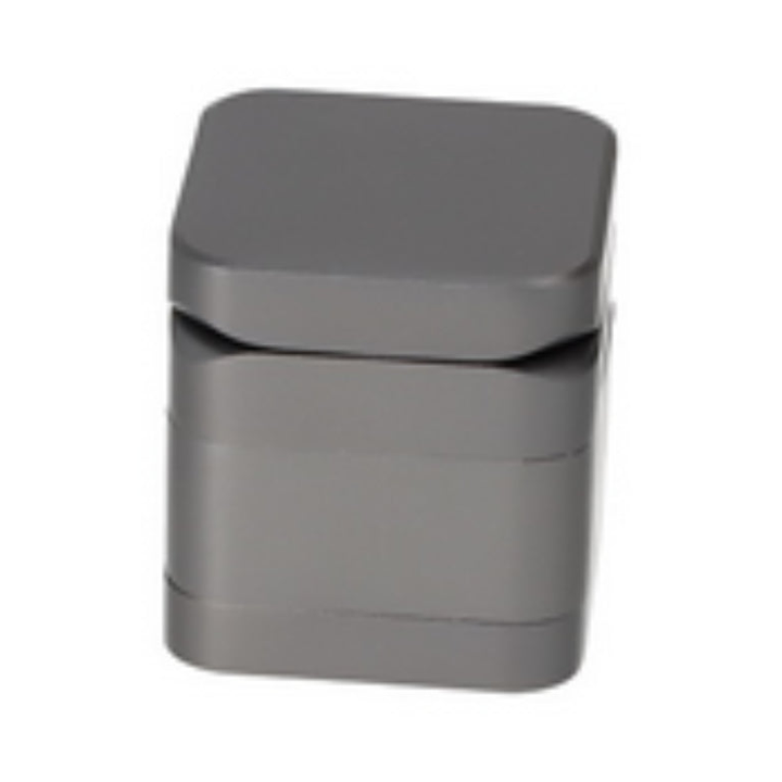 Super Heroes Alu Grinder Würfel in Grau, 4-teilig, 55 mm