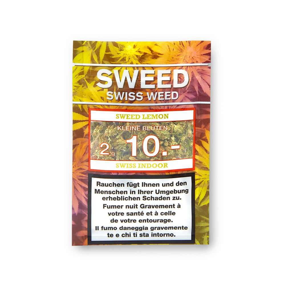 Sweed Lemon kleine Blüten – CBD-Blüten, 2 g