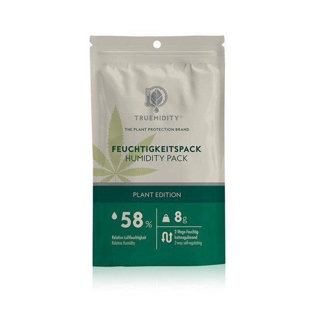 Humidity Pack 58 Prozent 8g im wiederverschliessbaren Beutel für Vorratsgläser