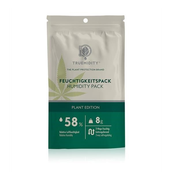 Humidity Pack 58 Prozent 8g im wiederverschliessbaren Beutel für Vorratsgläser