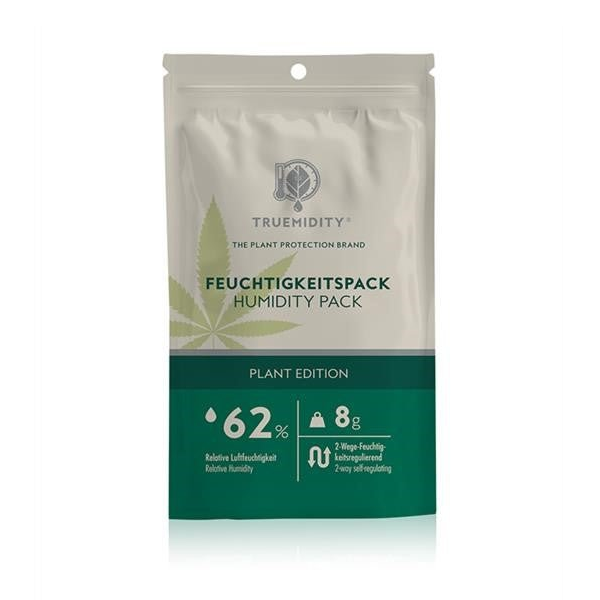 Humidity Pack 62 Prozent 8g im wiederverschliessbaren Beutel für Vorratsgläser