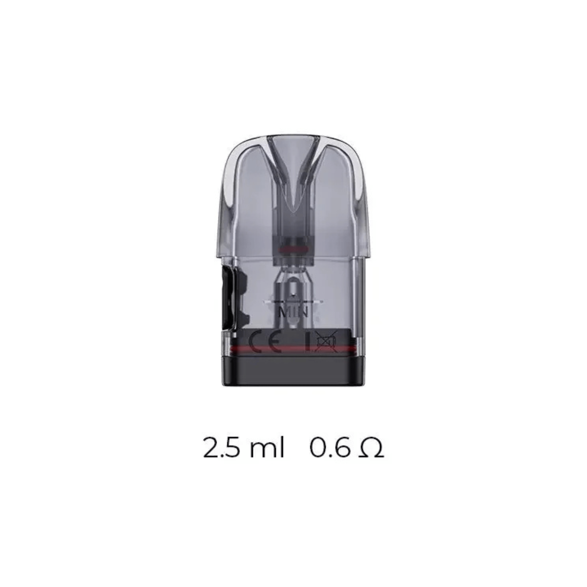 Transparenter Uwell Caliburn G3 Lite Ersatzpod 0.6 Ohm mit Side-Fill