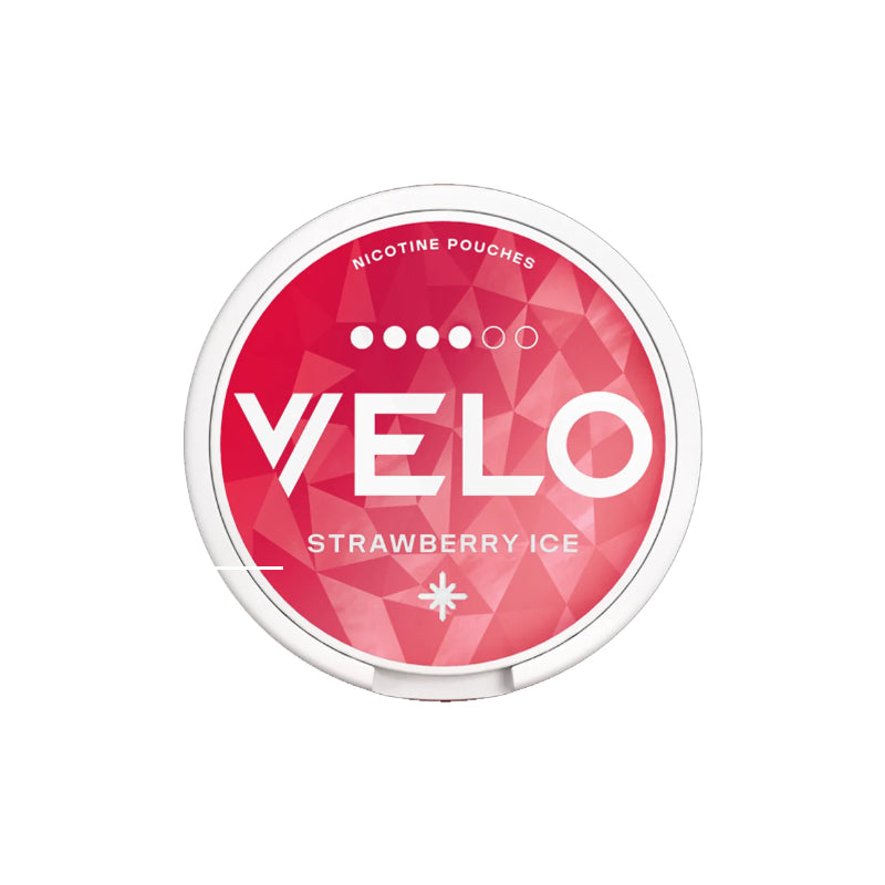 Velo Strawberry Ice – Nikotinbeutel, Stärke 4/6