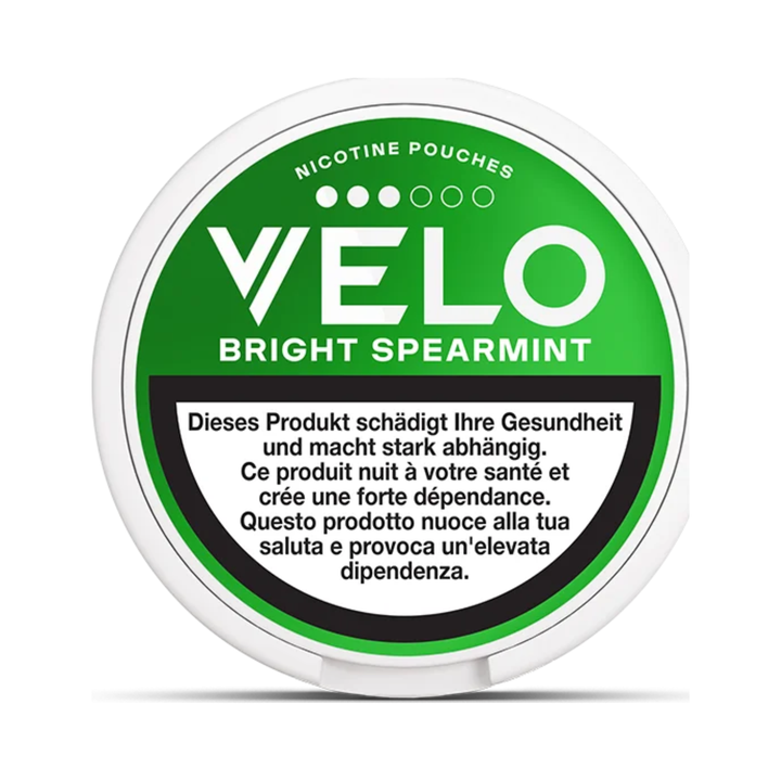 VELO Bright Spearmint 3/6 Nikotinbeutel Dose