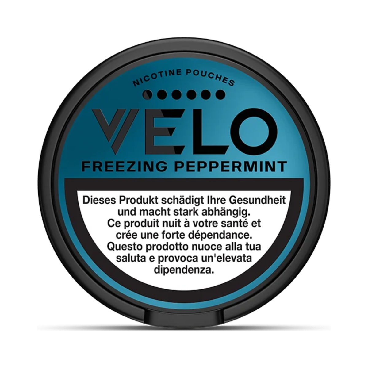 VELO Freezing Peppermint 6/6 Nikotinbeutel Dose