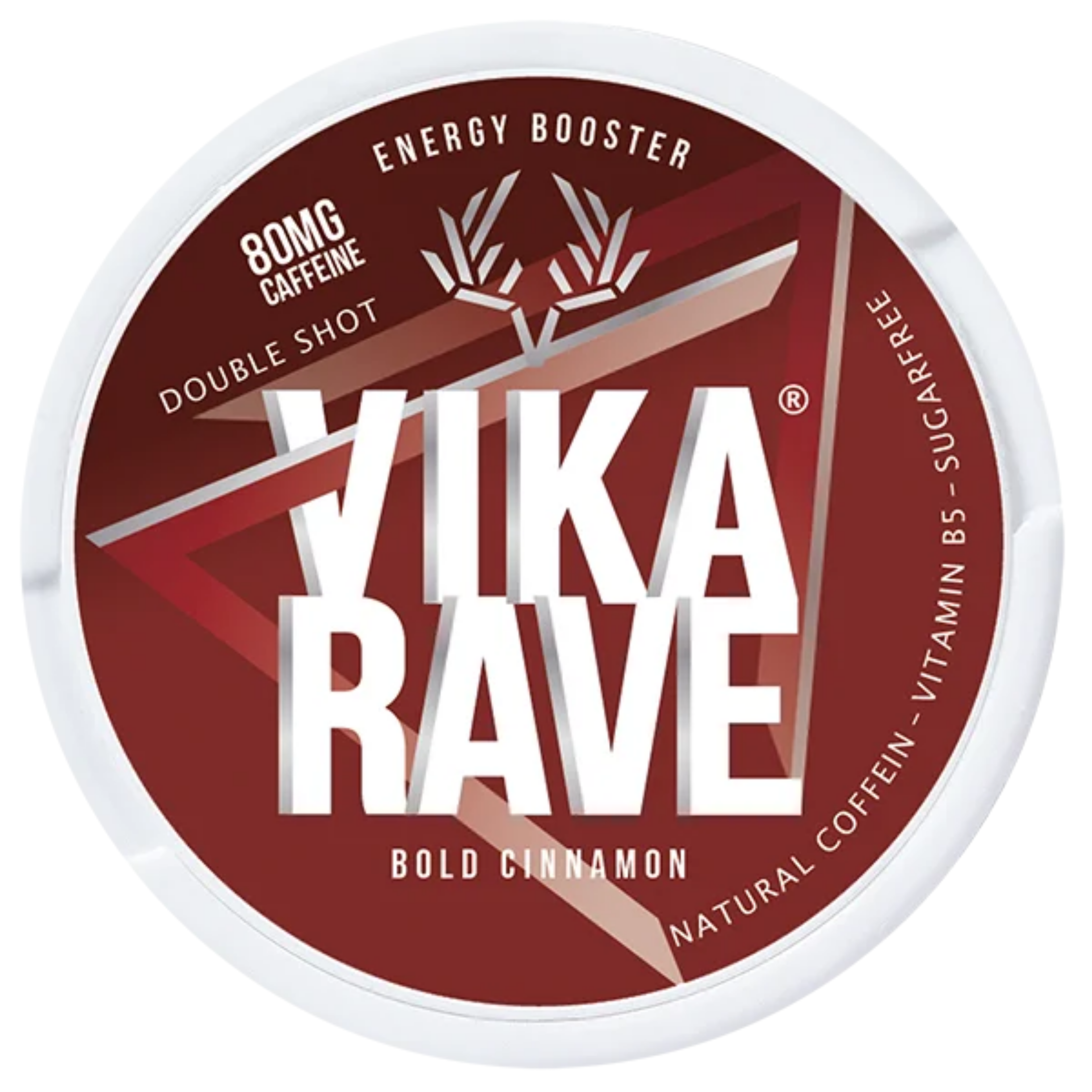 VIKA Rave Bold Cinnamon Display mit Koffein Pouches