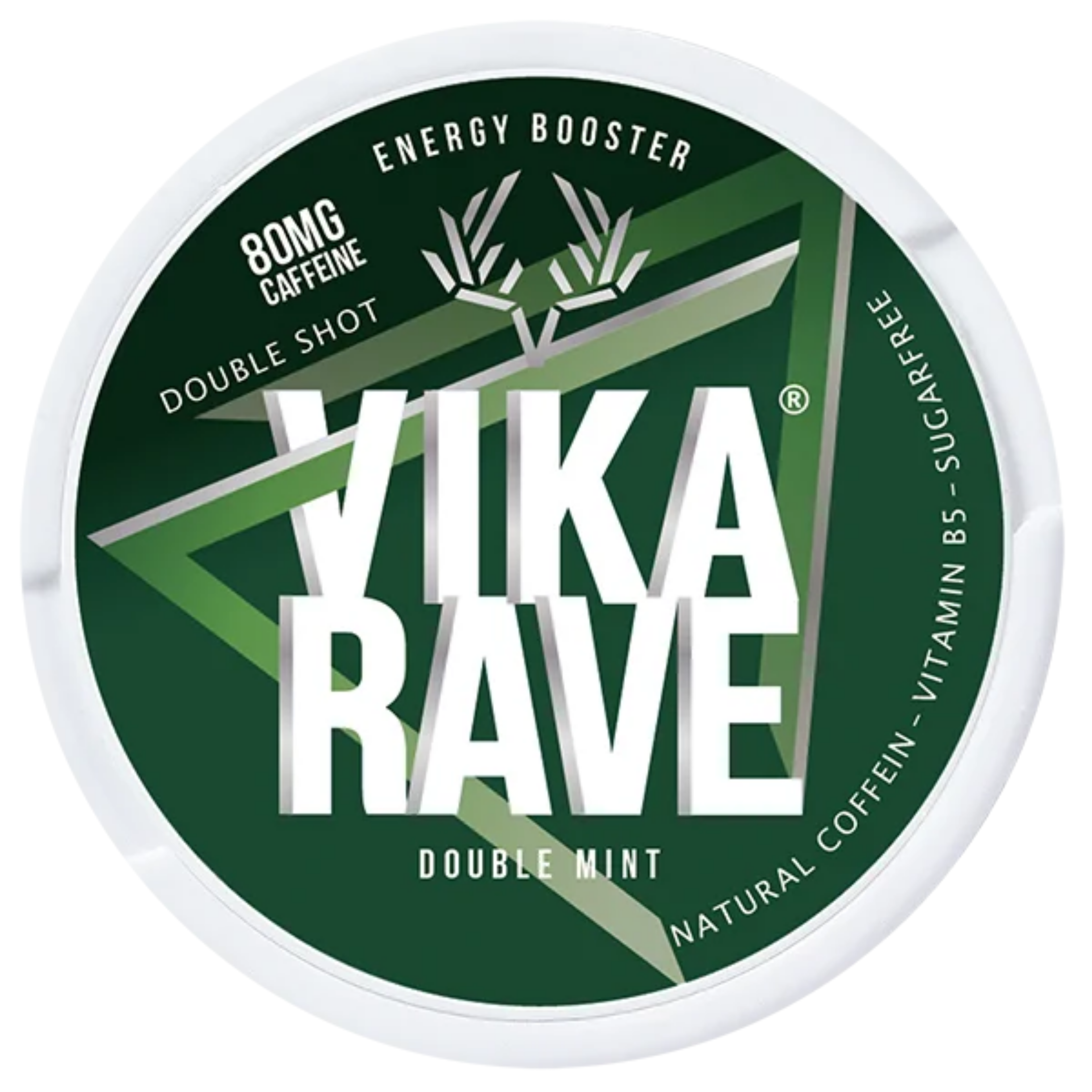 VIKA Rave Double Mint Koffein Pouches 80mg Dose