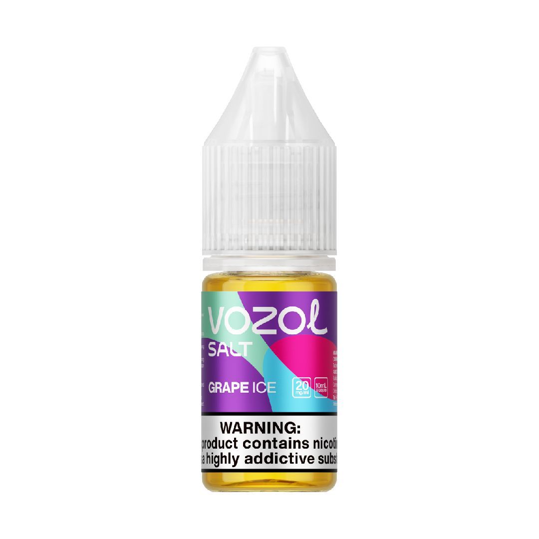 VOZOL Grape Ice 20mg 10ml Nikotinsalz Liquid Flasche