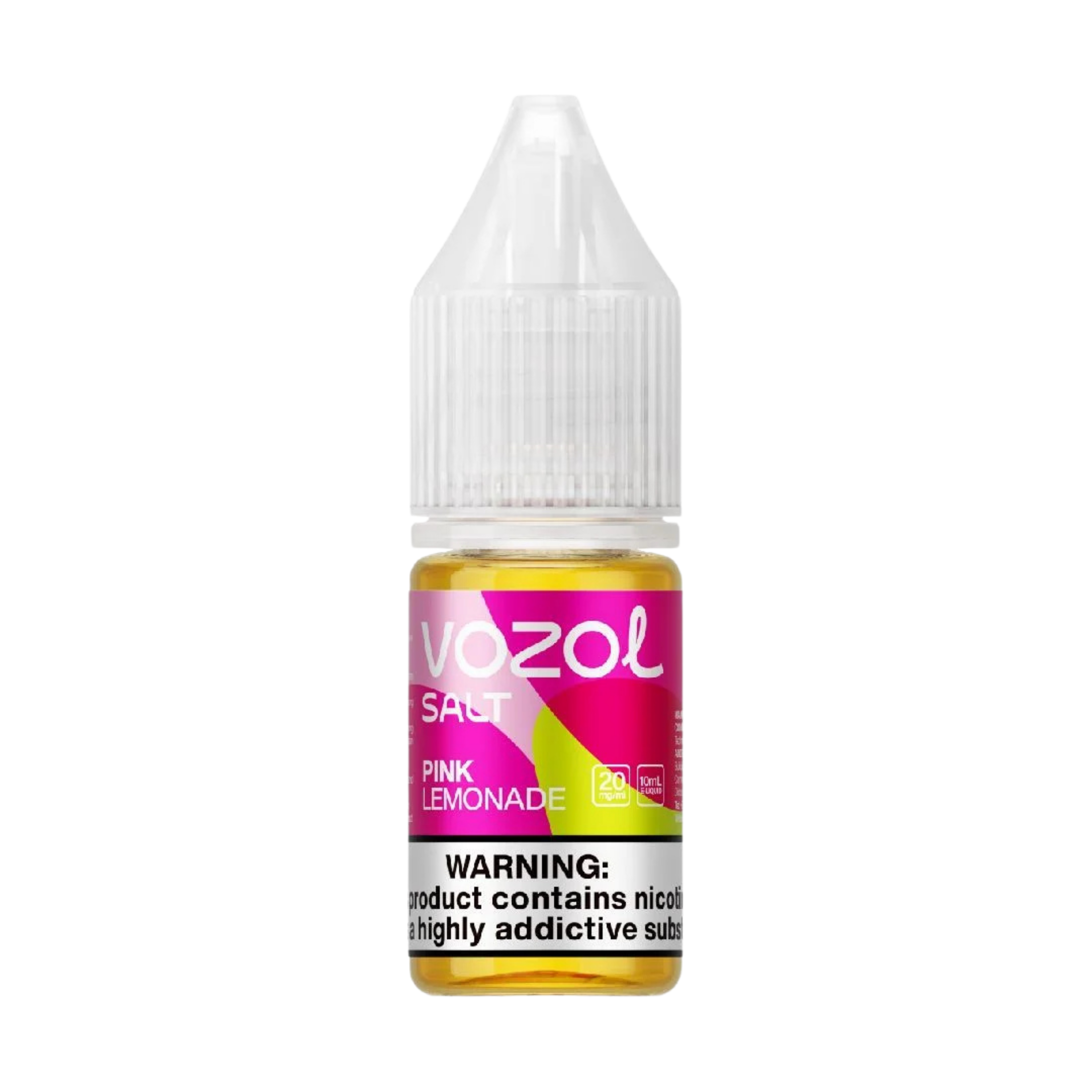 VOZOL Pink Lemonade 20mg 10ml Nikotinsalz Liquid Flasche