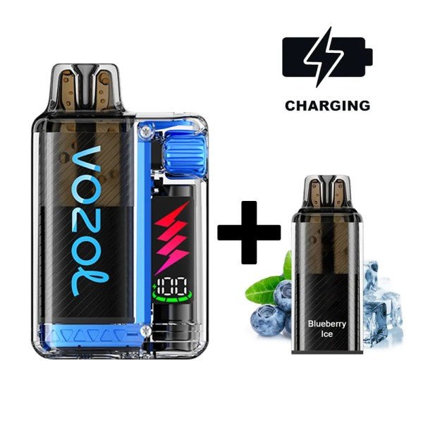 Vozol Vista Plug Starter Kit Blueberry Ice 20mg Vape