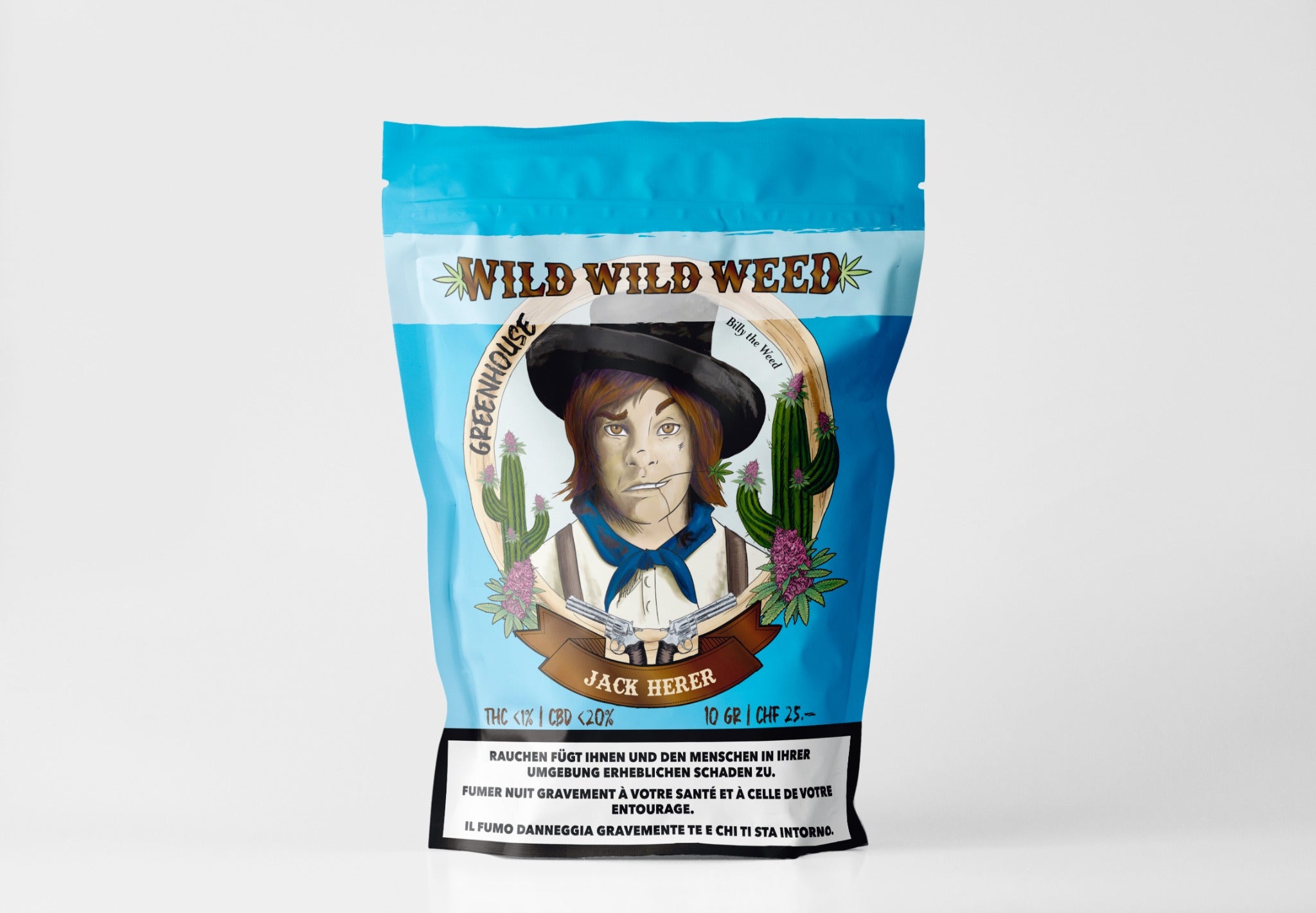 Wild Wild Weed Billy The Weed Jack Herrer – CBD-Blüten, 10 g