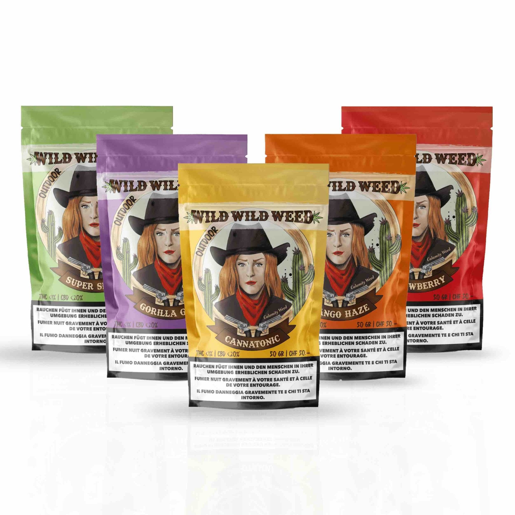 Wild Wild Weed - Mango Haze - Outdoor CBD - 50g kaufen bei rauchwerk.ch