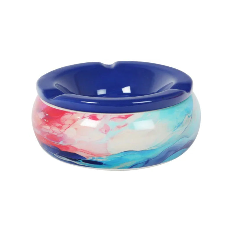 Windaschenbecher in Marmor-Optik, 15 cm, assortiert, Ansicht 2