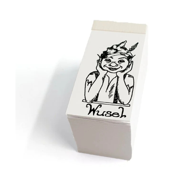 Wusel Filtertips klein normal, 150 Blatt, Vorderseite