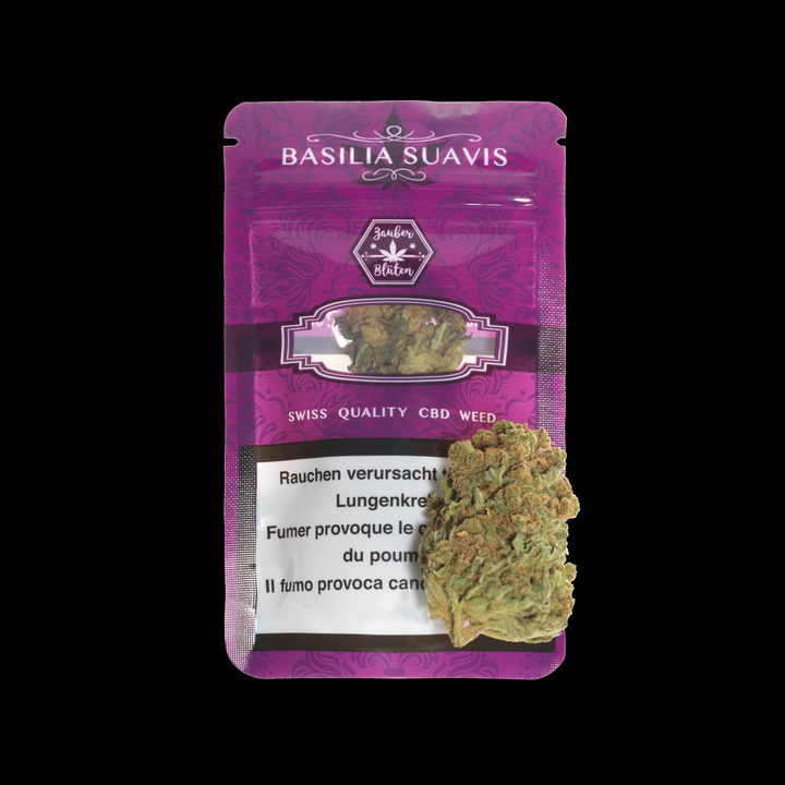 Zauber Blüten Basilia Suavis – CBD-Blüten, 2 g, Ansicht 1
