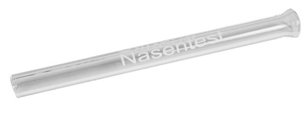 Detailansicht Stiftung Nasentest Glas Ziehrohr 100 mm
