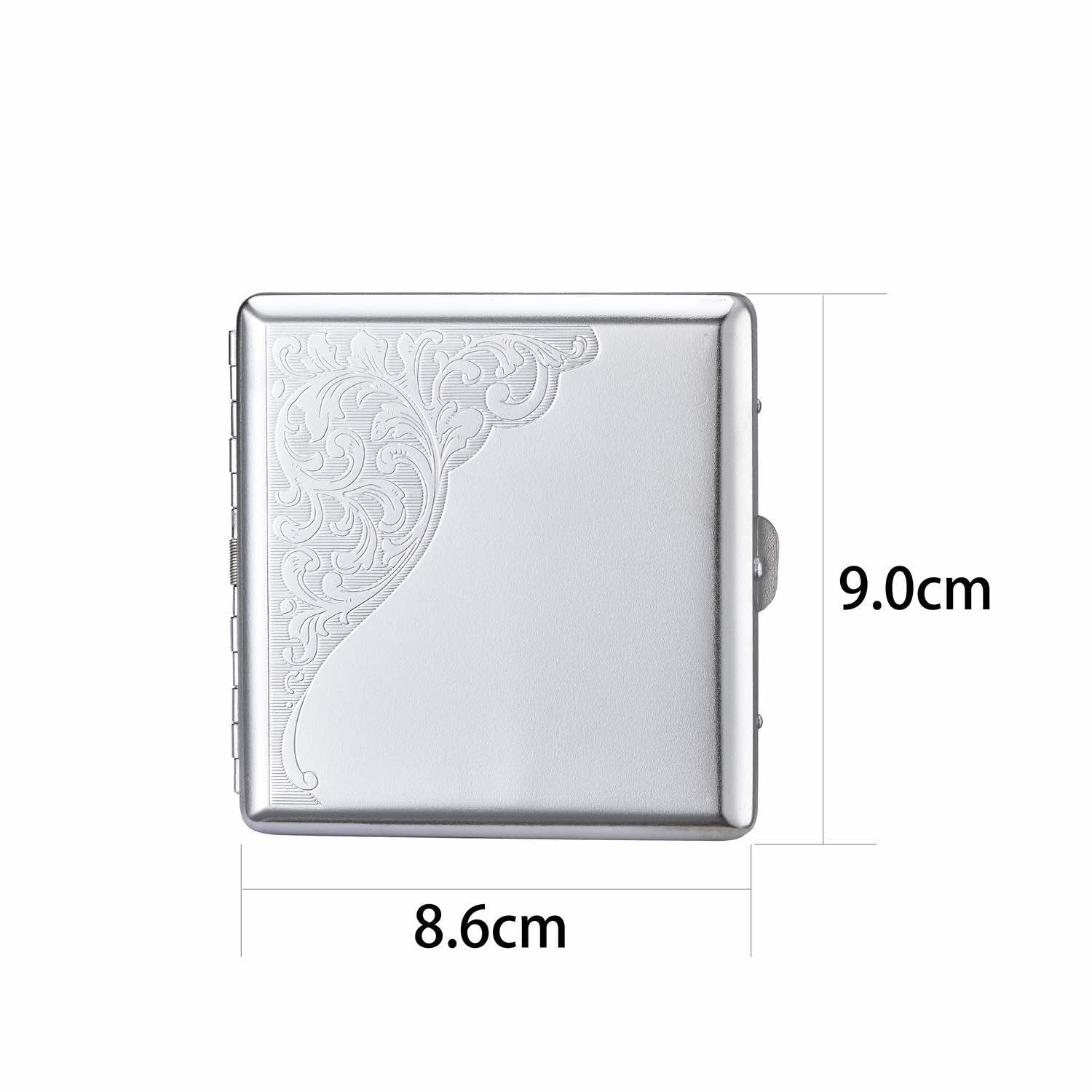 Zigarettenetui Classic 20er aus Metall, Rückseite