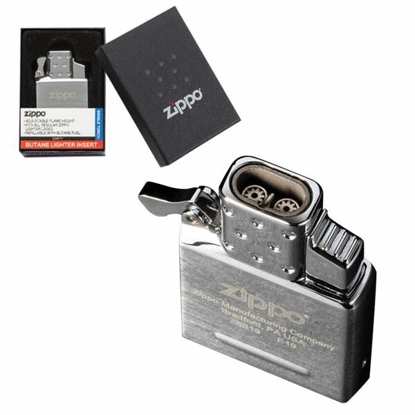 Zippo Gaseinsatz mit 2 Flammen
