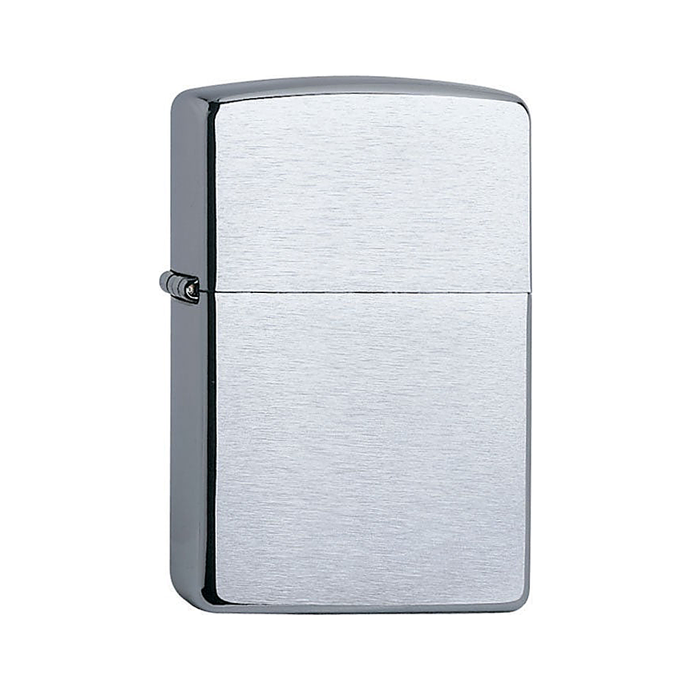 Zippo Sturmfeuerzeug in gebürstetem Chrom