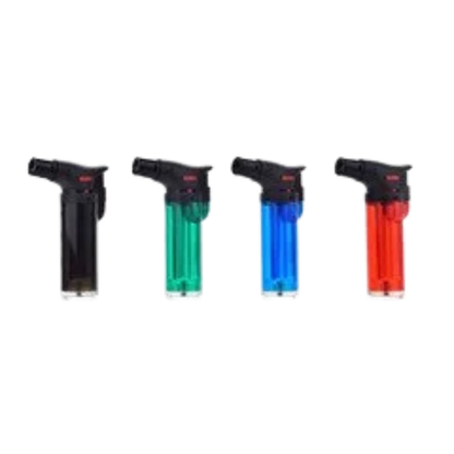 Easy Torch Feuerzeug im Blister - Jetflame Blue mit Nachfüllgasflasche