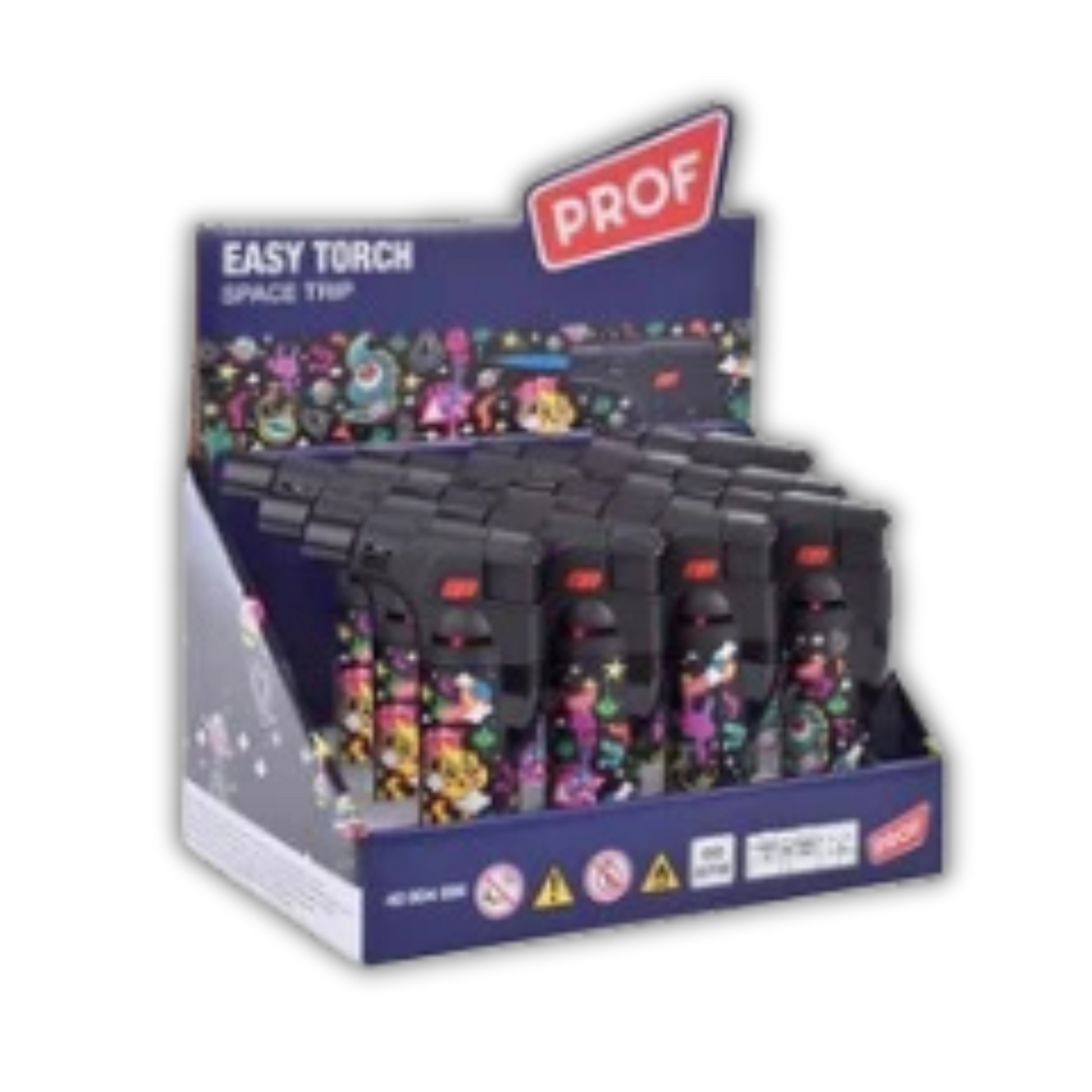 Briquet Easy Torch Space Trip - Jetflame Bleu