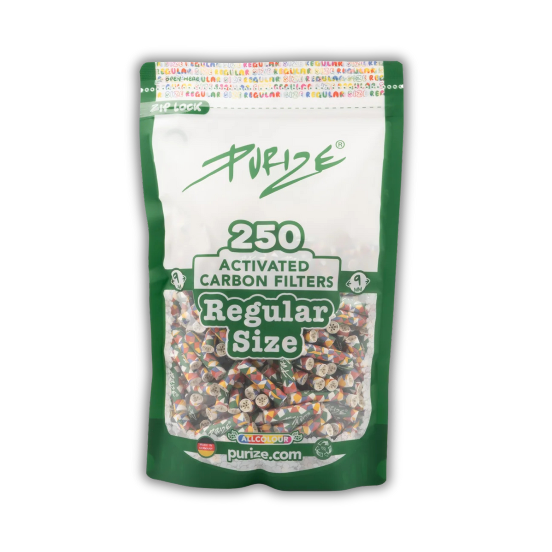 Purize - Taille standard - 9 mm - 250 pièces - Allcolor