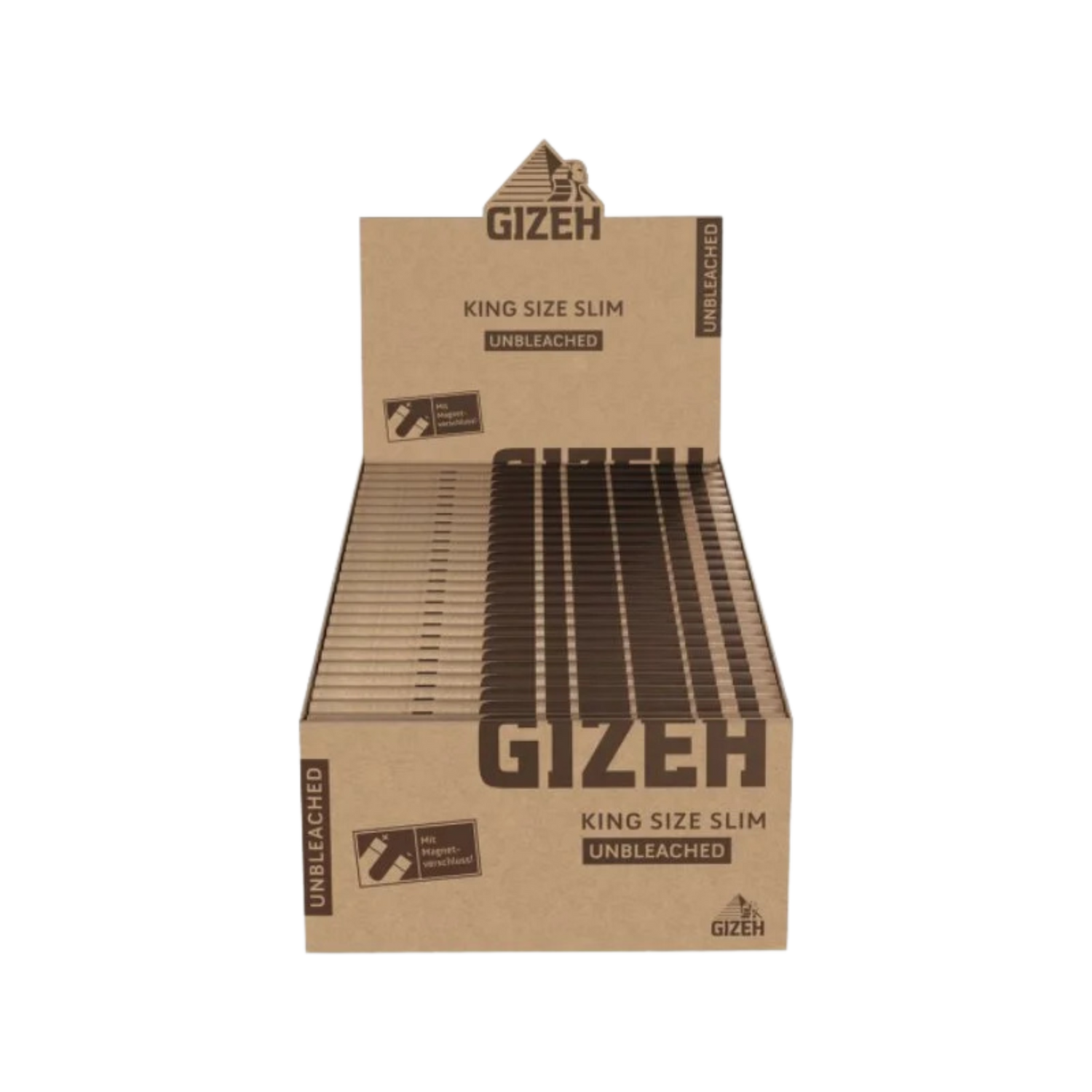 GIZEH - King Size Slim - Unbleached