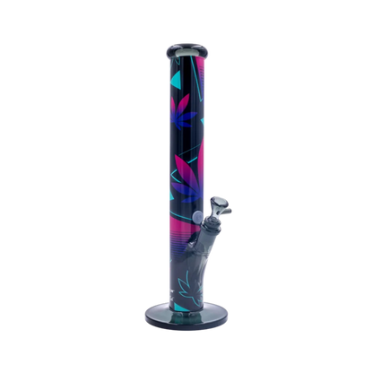 FIRE-FLOW x Black Leaf - Glas Bong - Leaves 37-2 - 51mm - 40cm