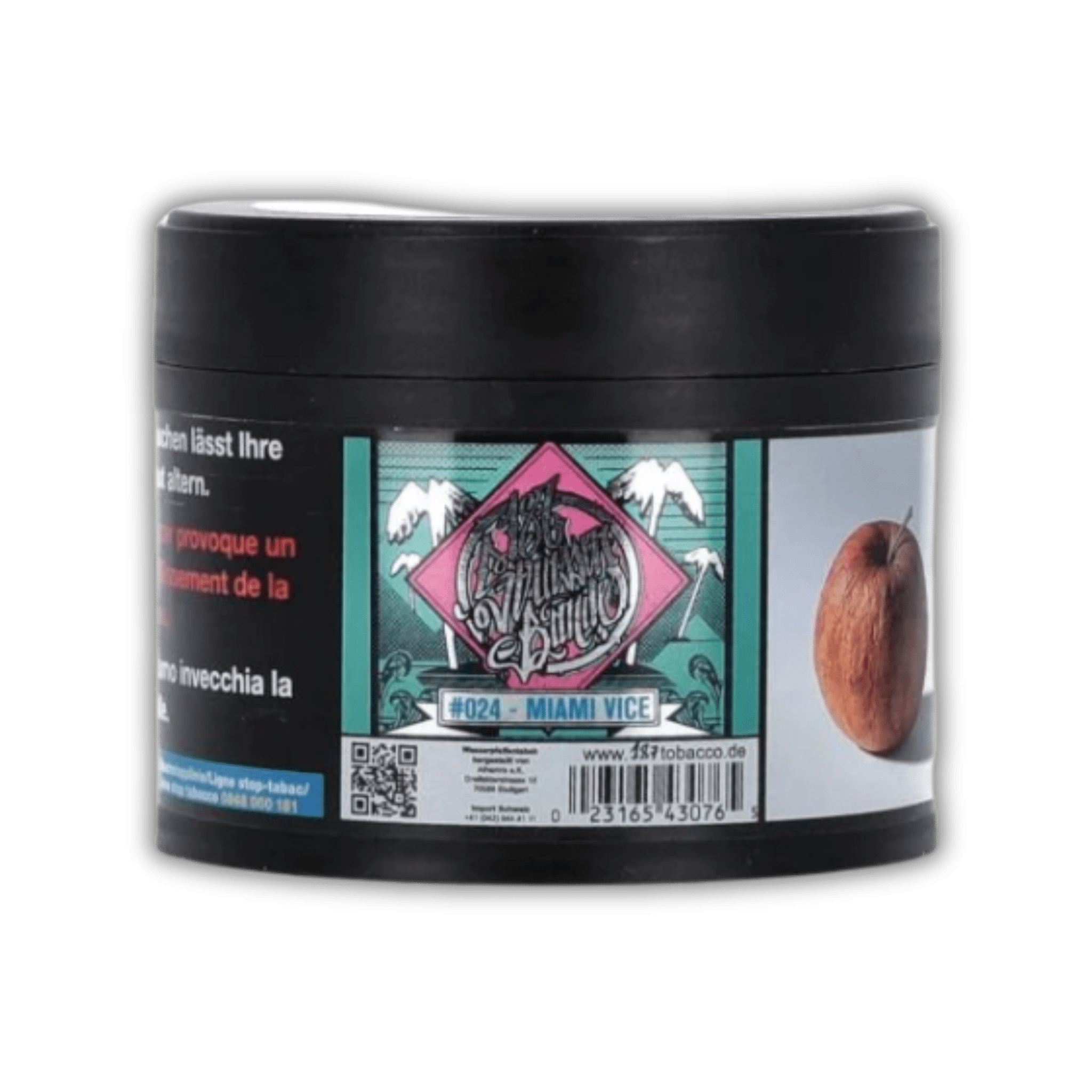 187 Strassenbande Miami Vice Shisha Tabak 200g Dose