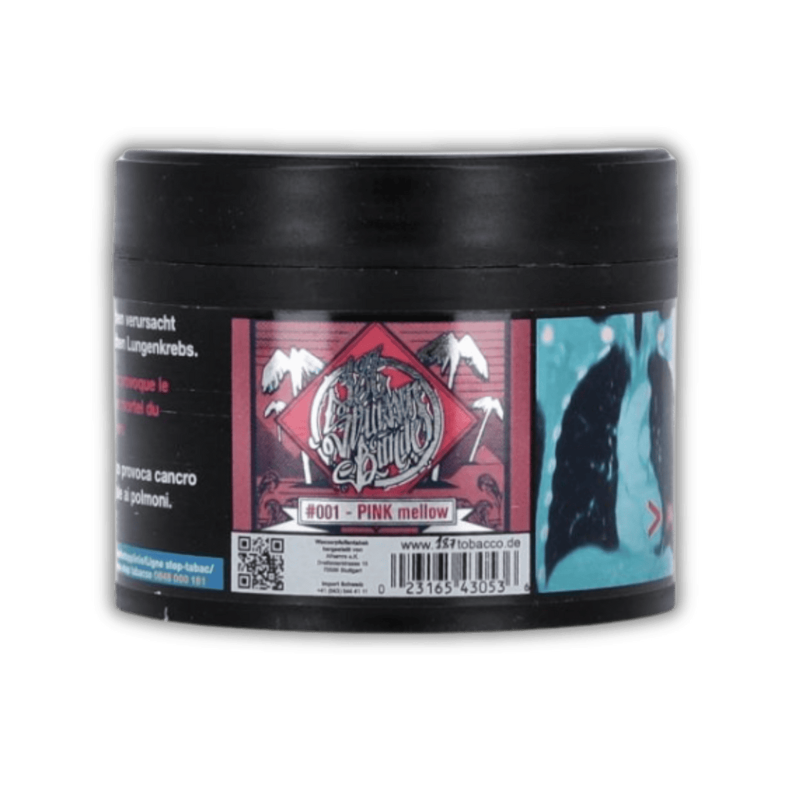 187 Strassenbande Pink Mellow Shisha Tabak 200g Dose