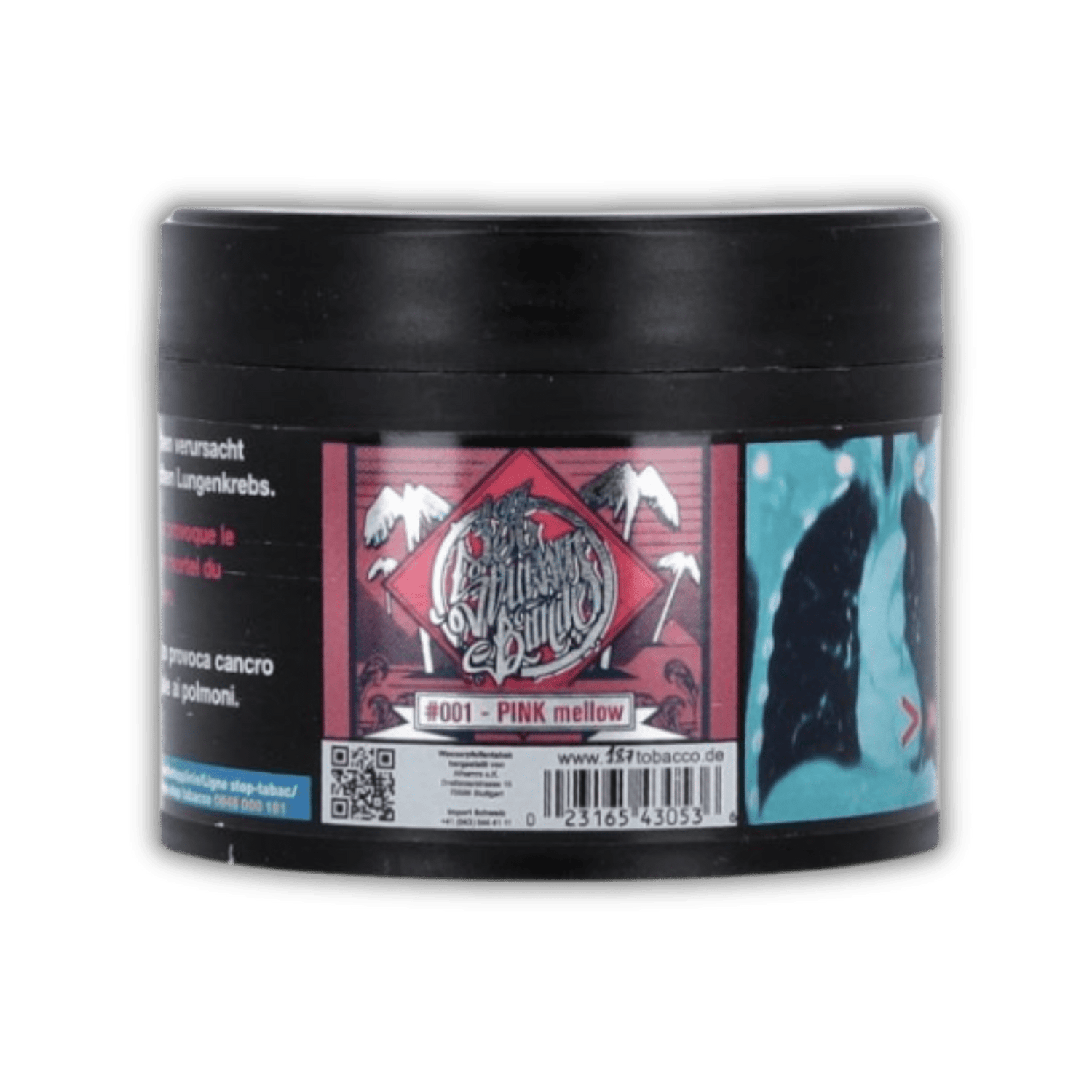 187 Strassenbande Pink Mellow Shisha Tabak 200g Dose