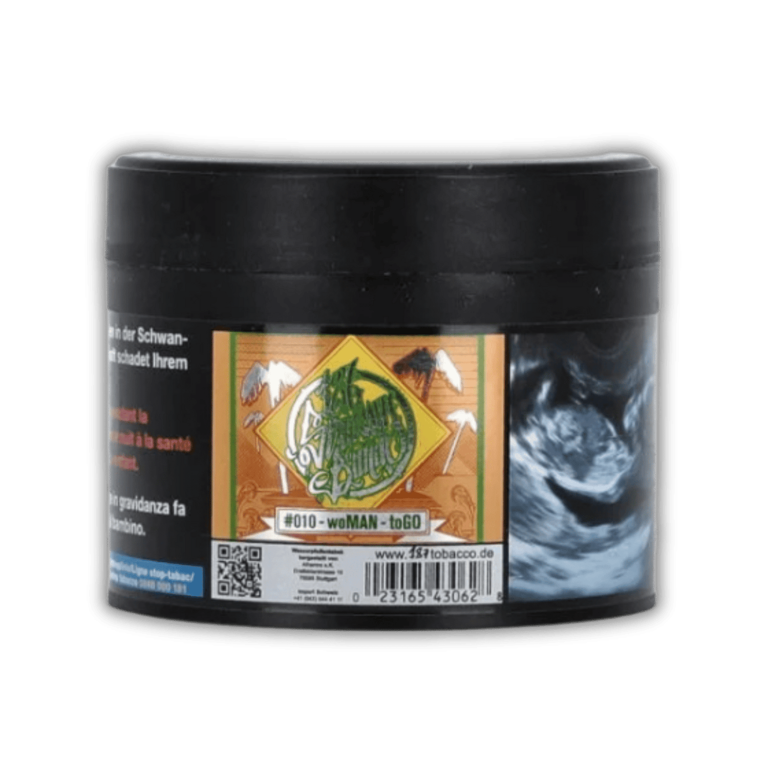 187 Strassenbande woMAN toGO Shisha Tabak 200g Dose