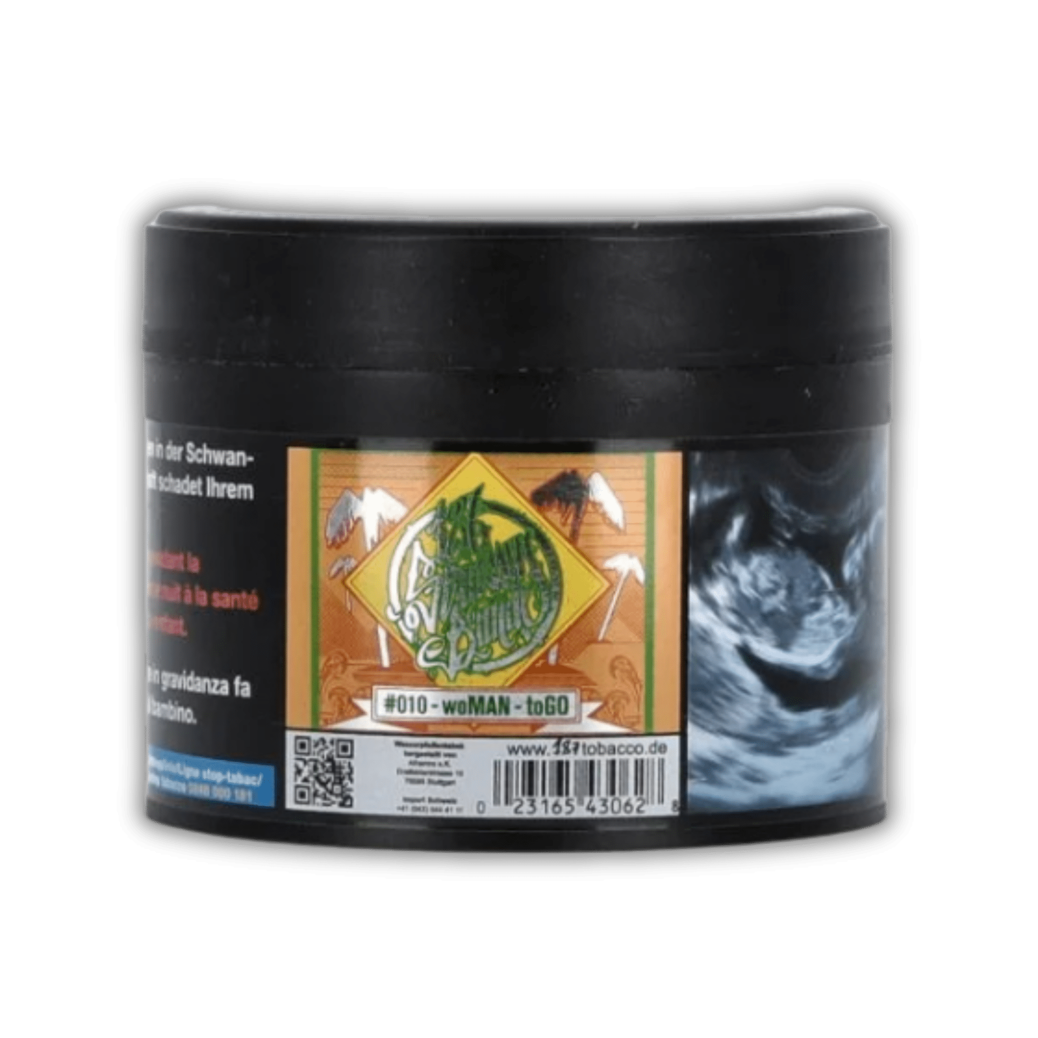 187 Strassenbande woMAN toGO Shisha Tabak 200g Dose