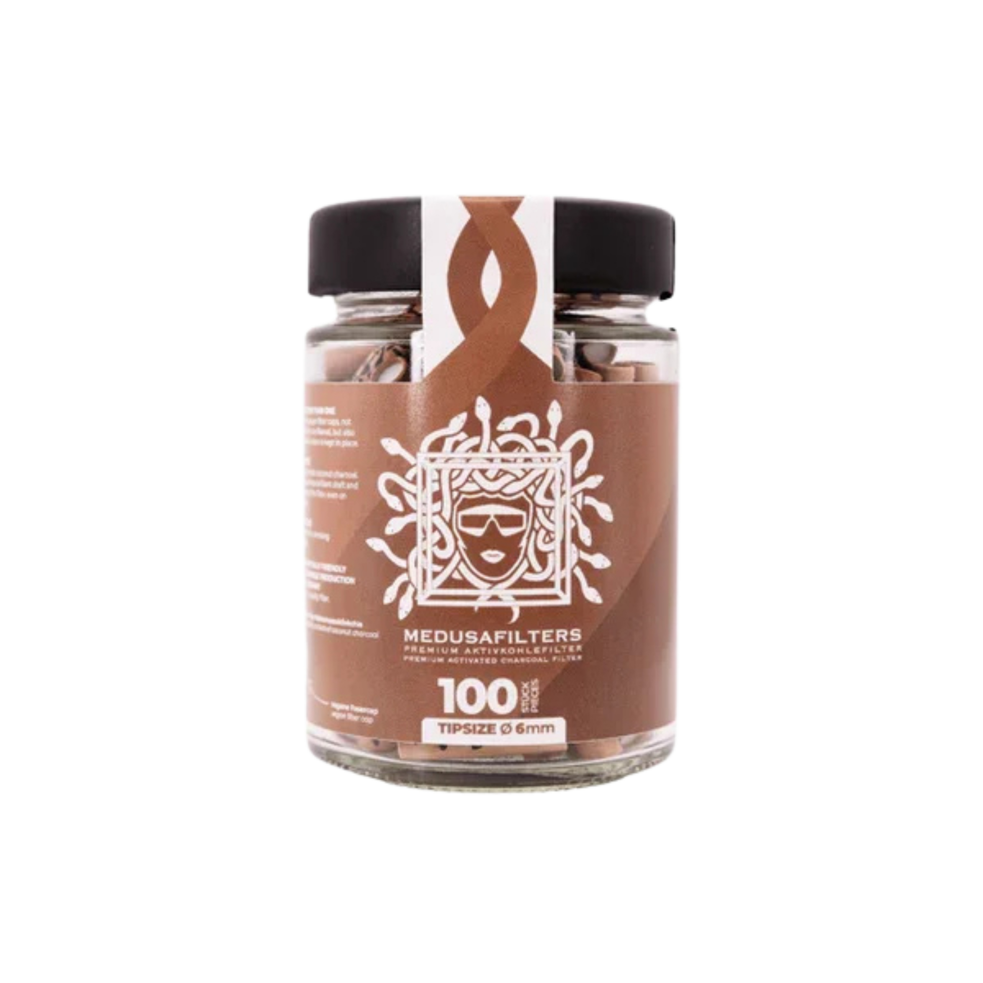 MedusaFilters - 100er Glas - ORGANIC