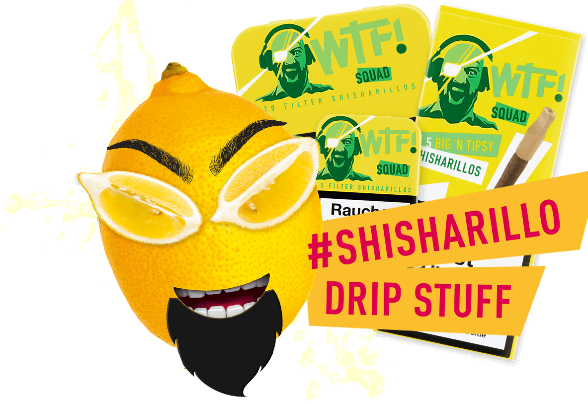 WTF - Filter Shisharillos SQUAD (5 x 20 Stk.)