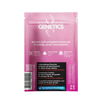High Level Genetics - Zkittlez - Fiori di CBD da interno - 9 g
