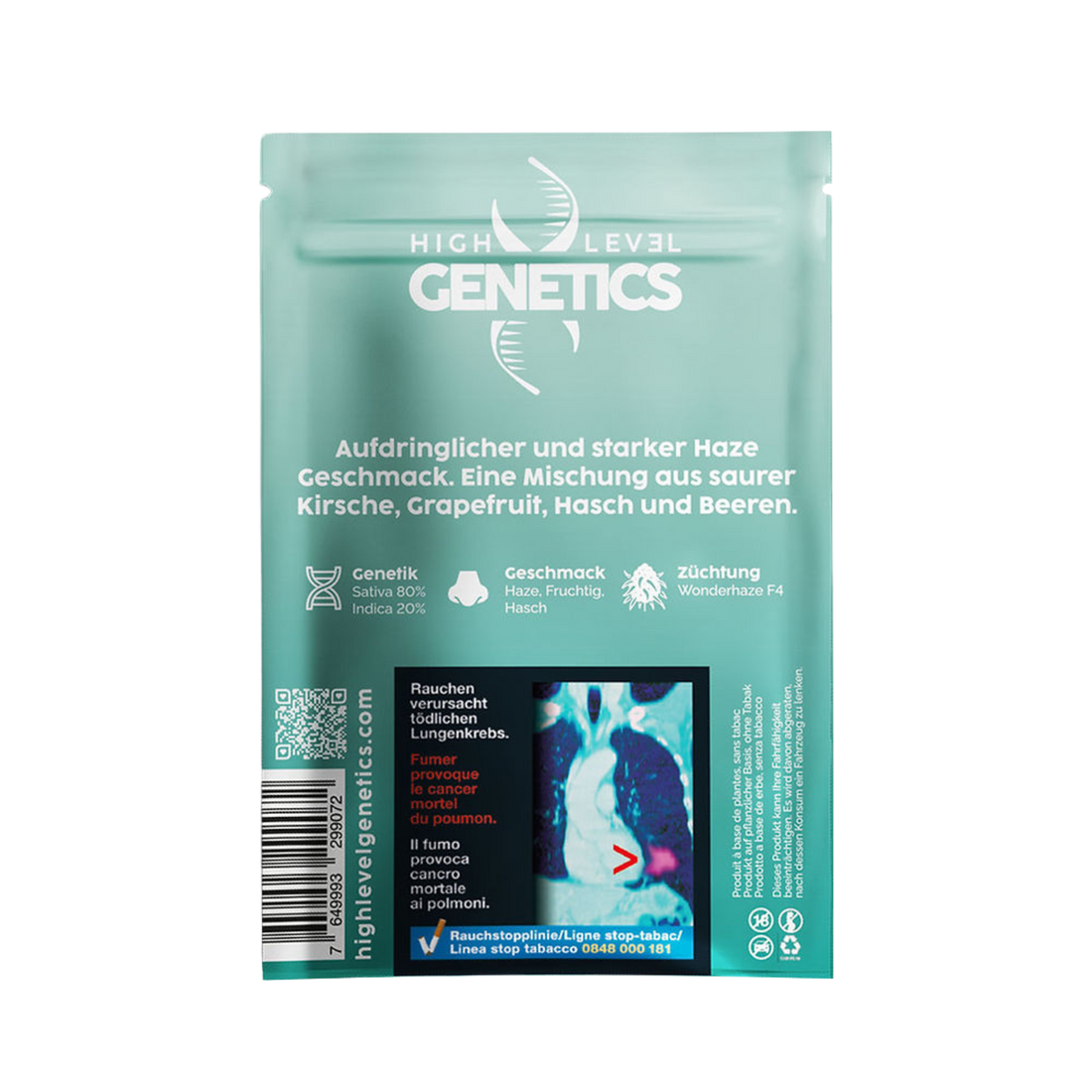 High Level Genetics - Wonderhaze - Fiori di CBD da interno - 2 g