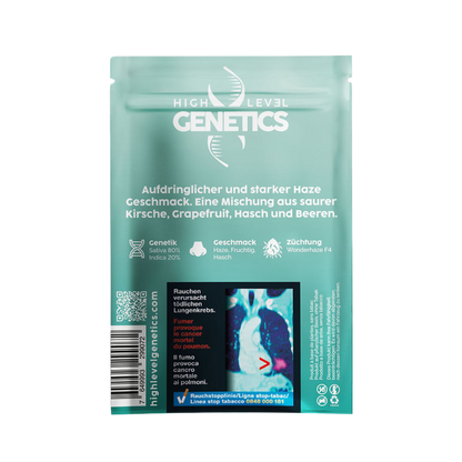 High Level Genetics - Wonderhaze - Indoor CBD Blüten - 9g