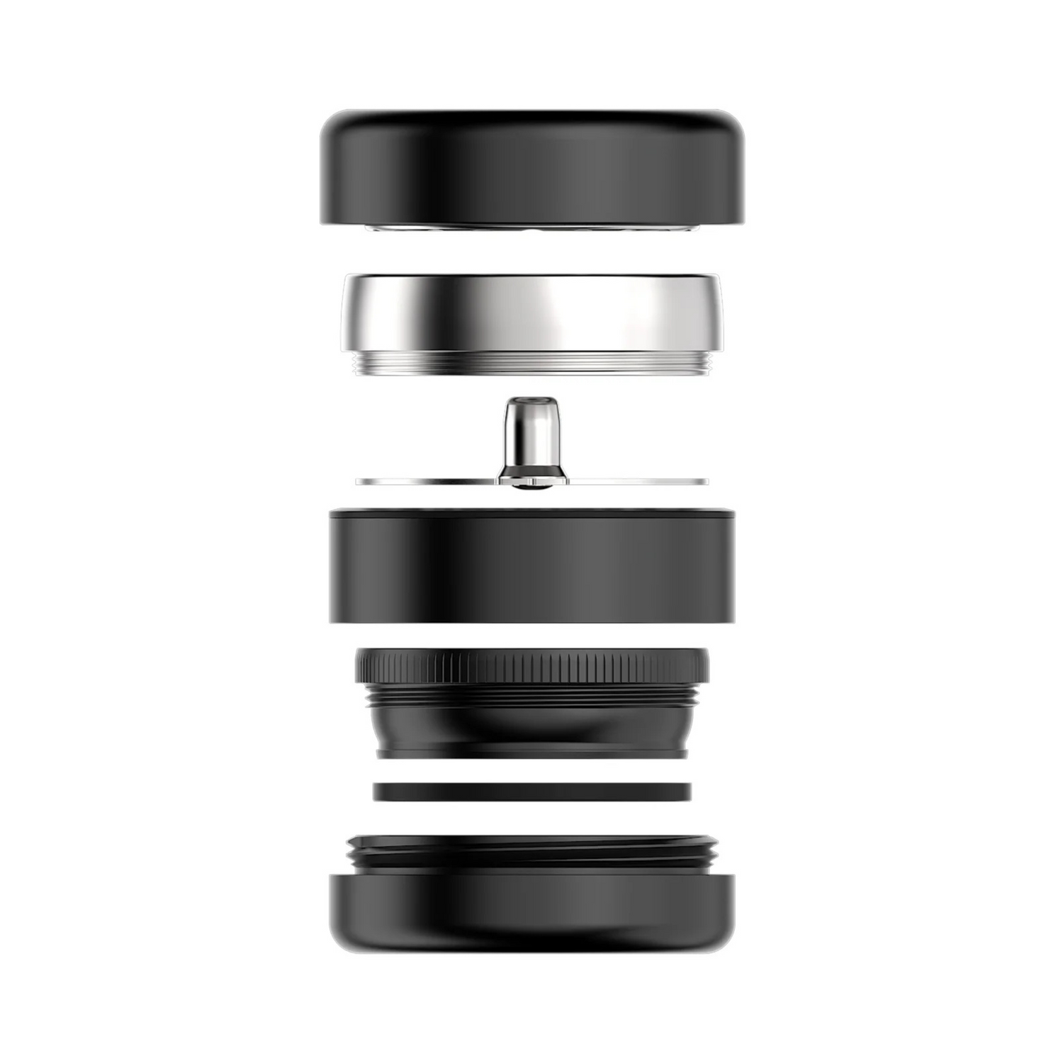 Flower Mill - Next-Gen Premium - Stainless Series - 2.5&quot; - 66mm - 3 Layers