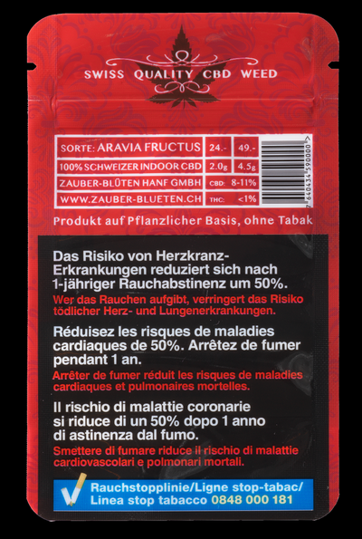 Zauber Blüten - Aravia Fructus (CHF 35.00/4.5g)