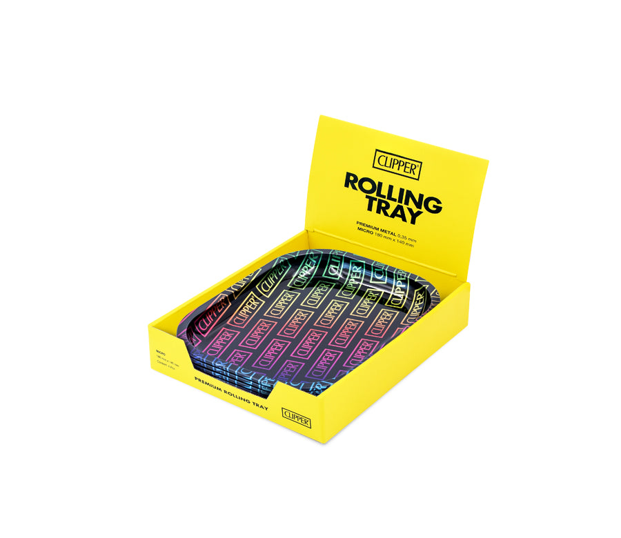 FireFlow Rolling Tray S «Clipper Gradient» 14 × 18 cm (4 Stk.)