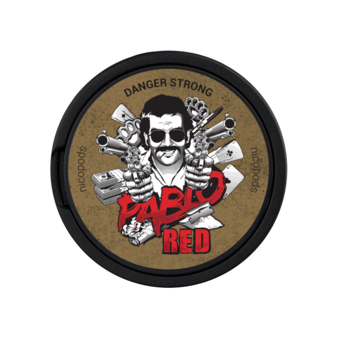 PABLO - ROSSO - Snus tutto bianco - 16 g