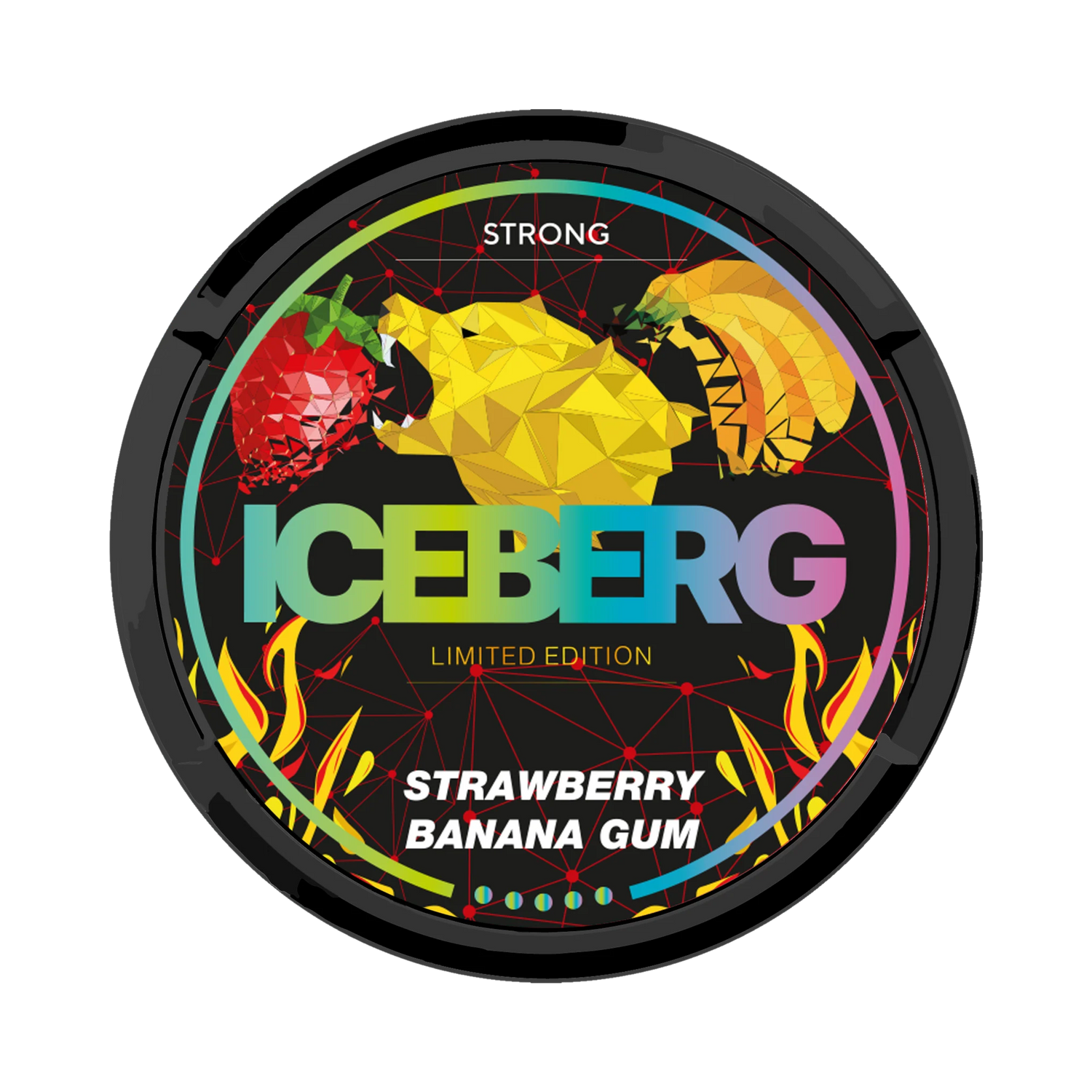 ICEBERG - Strong - Strawberry Banana Gum - 50mg/g