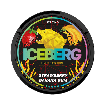 ICEBERG - Strong - Strawberry Banana Gum - 50mg/g