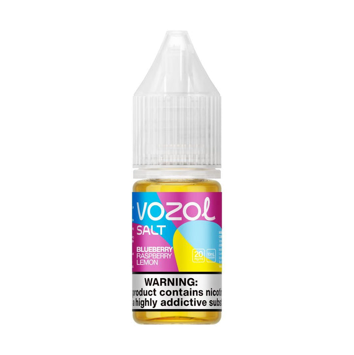 Vozol Salt Liquid Flasche Blueberry Raspberry Lemon 10 ml 20 mg mit Nikotin-Warnhinweis