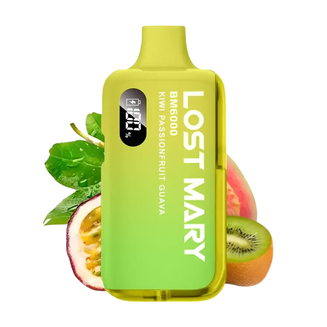 LOST MARY - BM6000 - 20mg/ml Kiwi Passion Fruit Guava