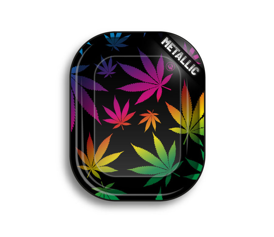 FireFlow Rolling Tray S «Leaves Gradient» 14 × 18 cm (4 Stk.)