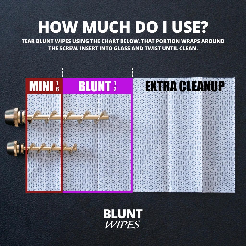 7Pipe Twisty Blunt Wipes – Reinigungstücher, 1 x 20 Stück