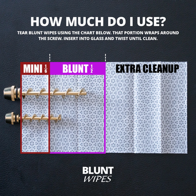 7Pipe Twisty Blunt Wipes – Reinigungstücher, 1 x 20 Stück