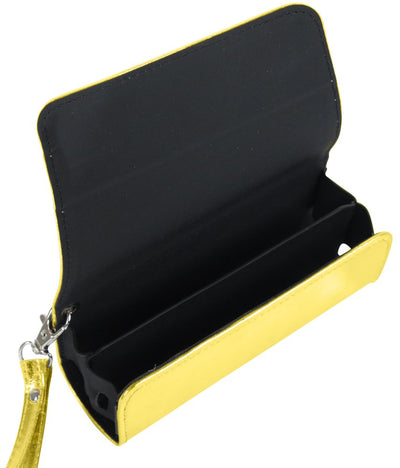 Hülle f. IQOS PVC Golden mit Aufhänger